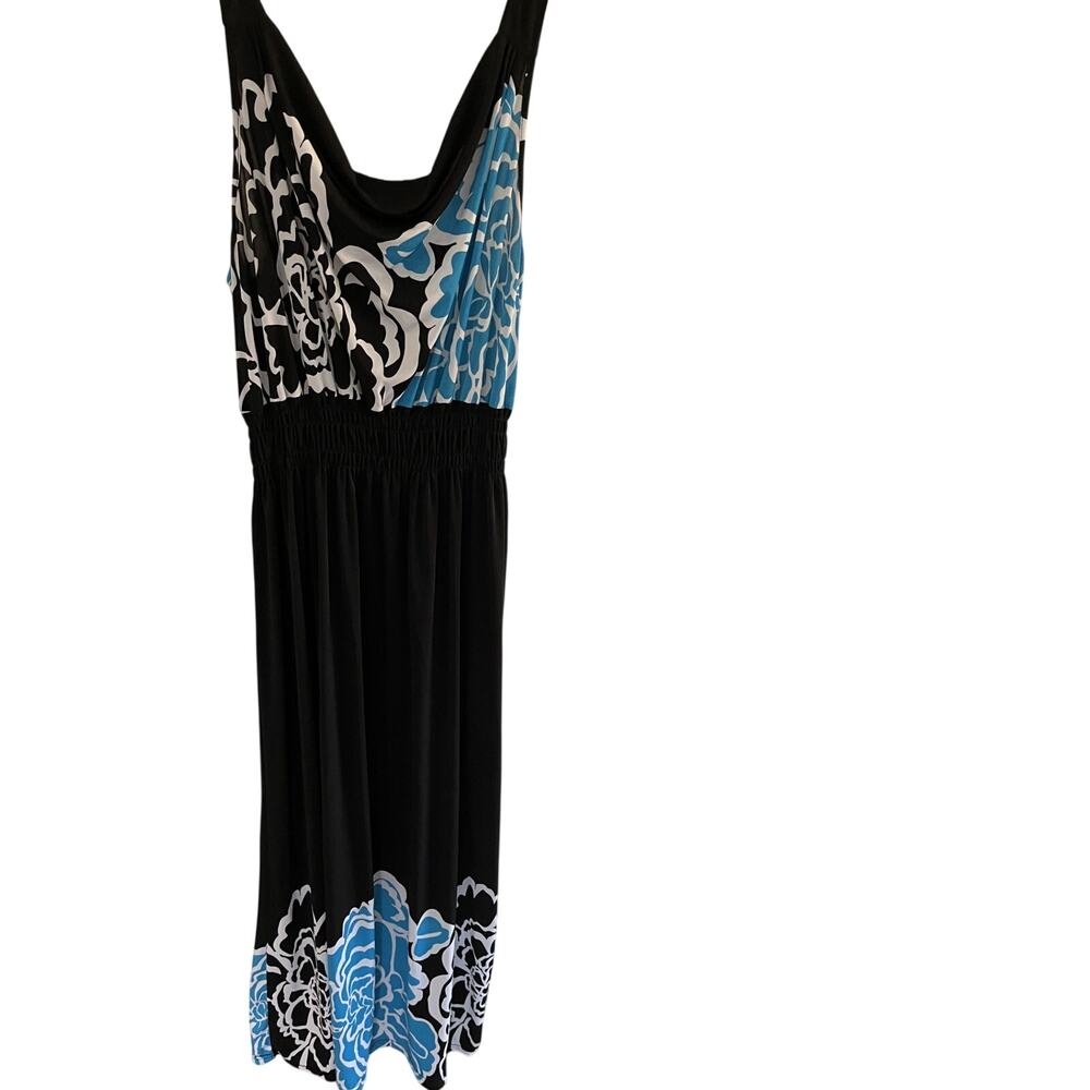 Dress XXL Long Sleeveless Stretchy Elastic Waist Resort Packable